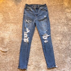 American Eagle Next Level Stretch Super Hi-Rise Jegging 4 Regular